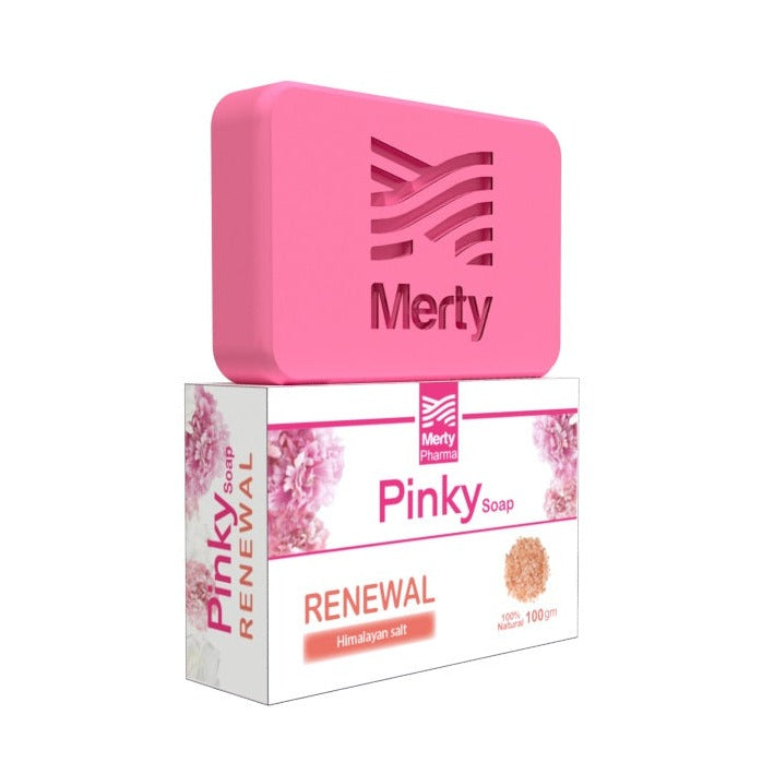 Pinky natural skin soap with Himalayan salt - 100 gm