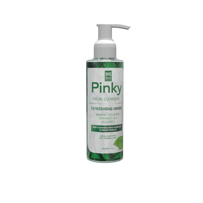 Pinky Skin Cleanser Gel refreshing herbals 250 ml