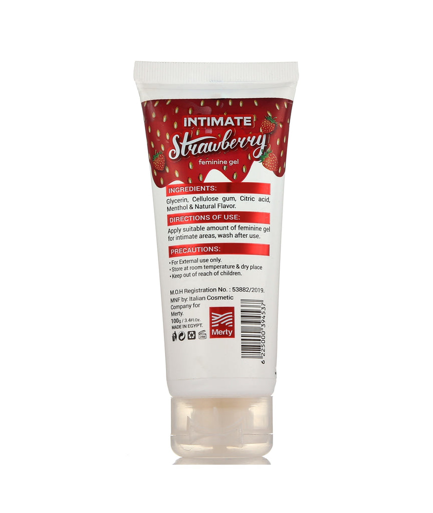 Merty Intimate Strawberry Feminine washable gel - 100 Ml 2