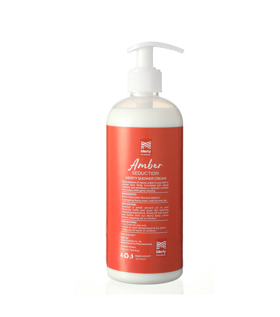 Merty Shower Cream Amber & White Musk - 500 Ml 1