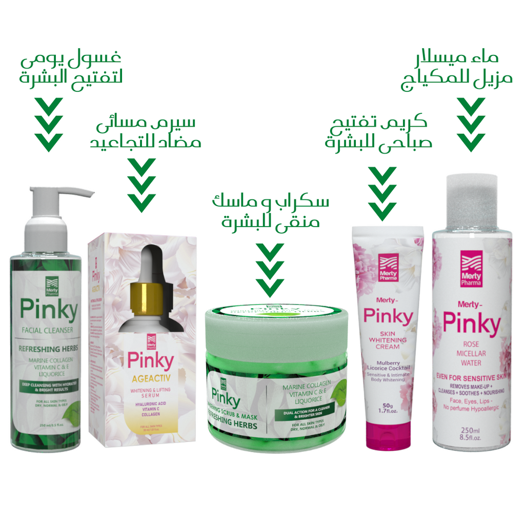 Pinky Oily Skin daily routine