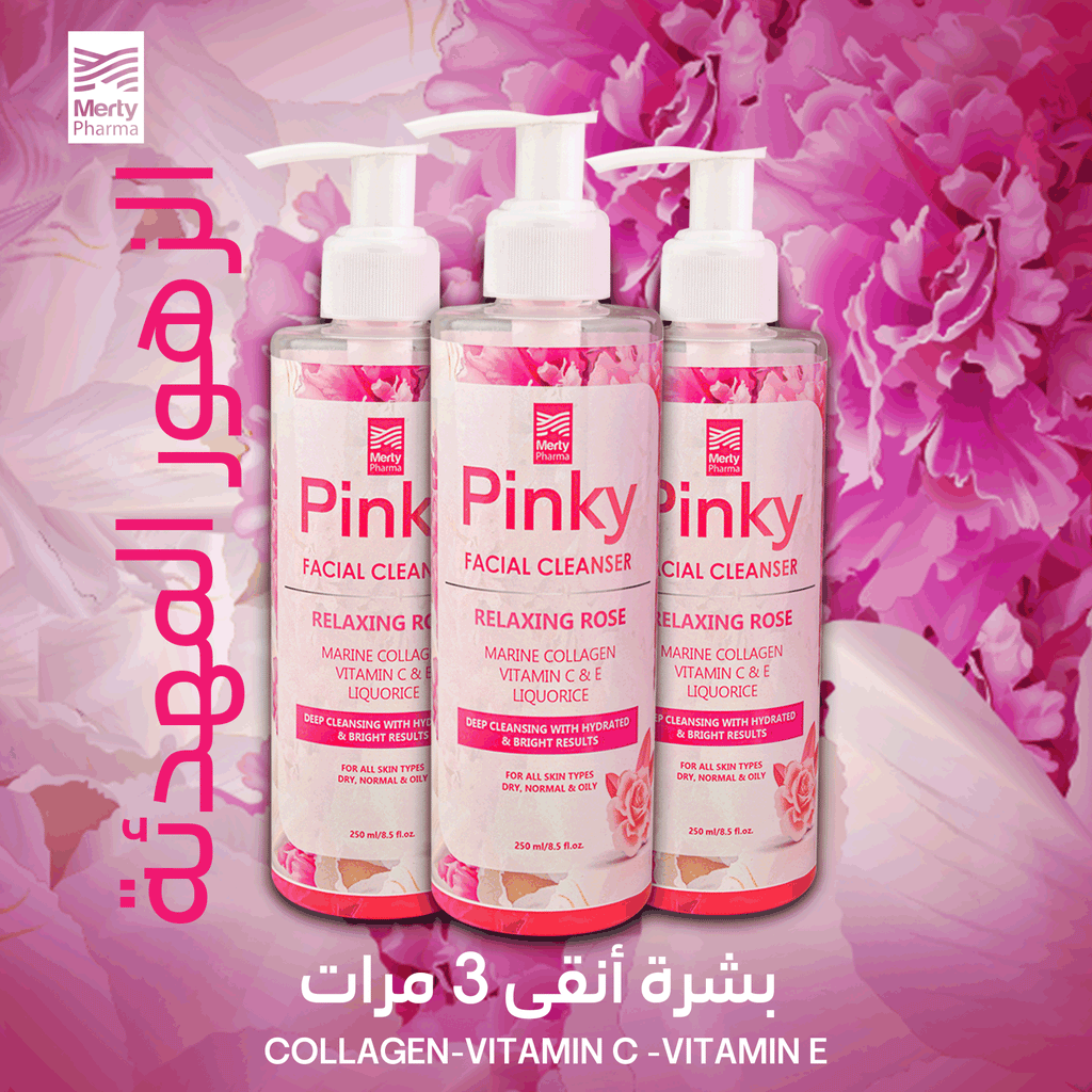 Pinky Skin Cleanser Gel relaxing rose 250 ml 1