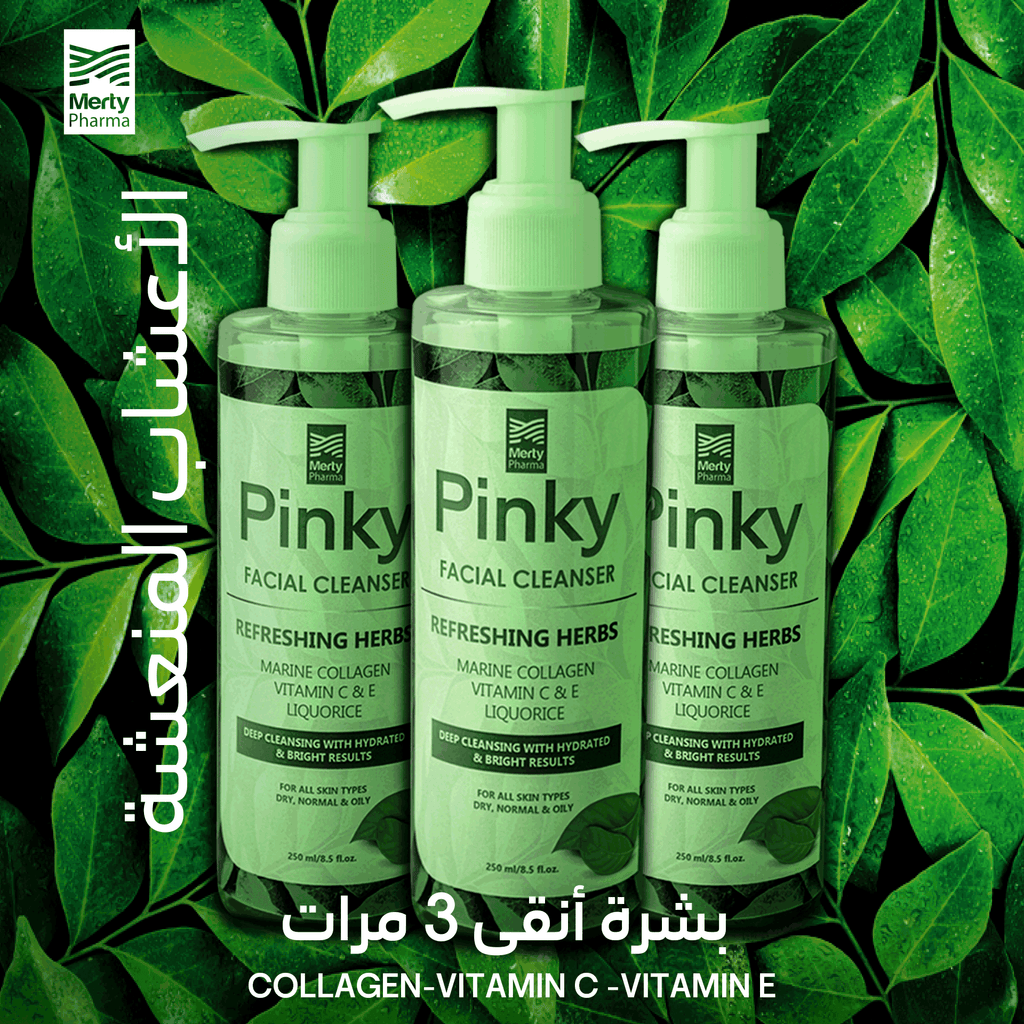 Pinky Skin Cleanser Gel refreshing herbals 250 ml 1