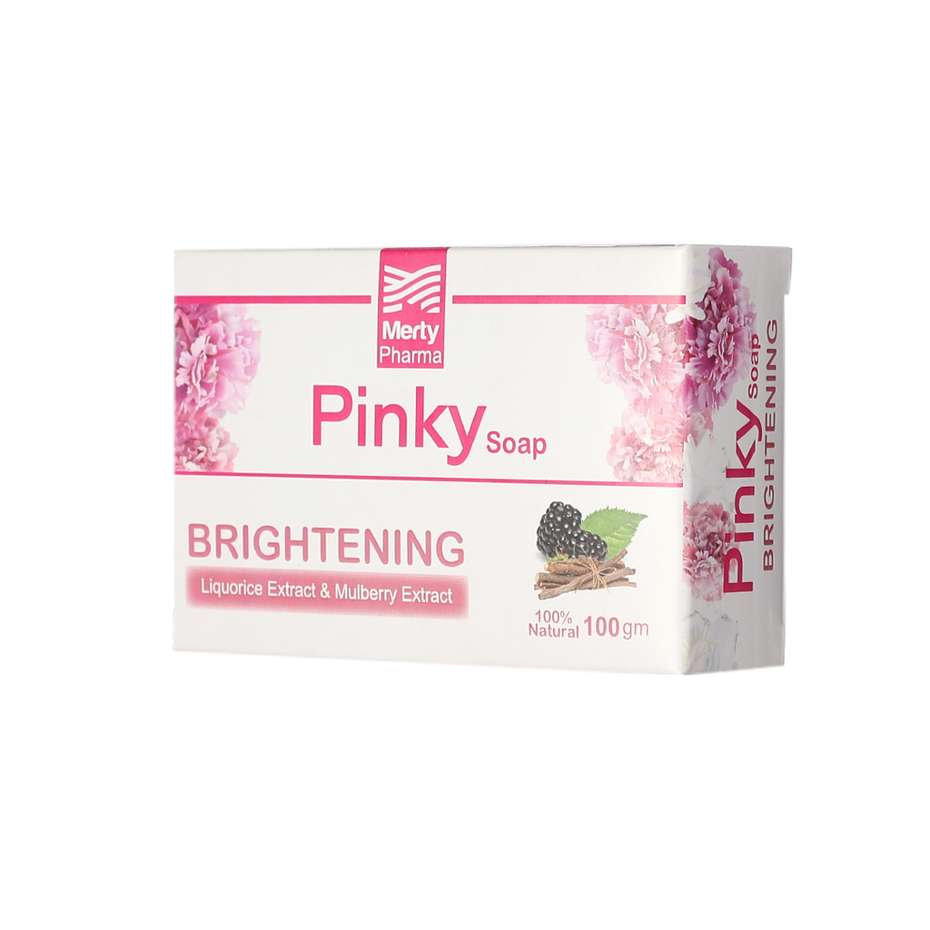 Pinky Skin Natural Soap Bar With Mulberry & Licorice - 100 gm 2